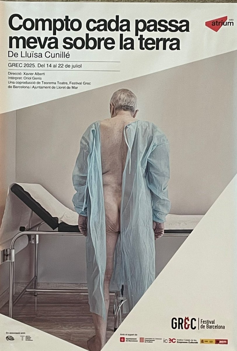 El Quiosc. La Vida que hi passa.  Mirades. Un esplèndid #OriolGenís ens explica la història amb la mirada, el tò, el silenci. El circ. L'Elsa. "Netejar-se per dins i per fora". La Culpa. No saber si despertaràs! Un molt bon text i direcció <a href="/xalbertig/">xavier albertí</a> <a href="/TeoremaTeatre/">Teorema Teatre</a> <a href="/SalaAtrium/">Sala Atrium</a> 🎭