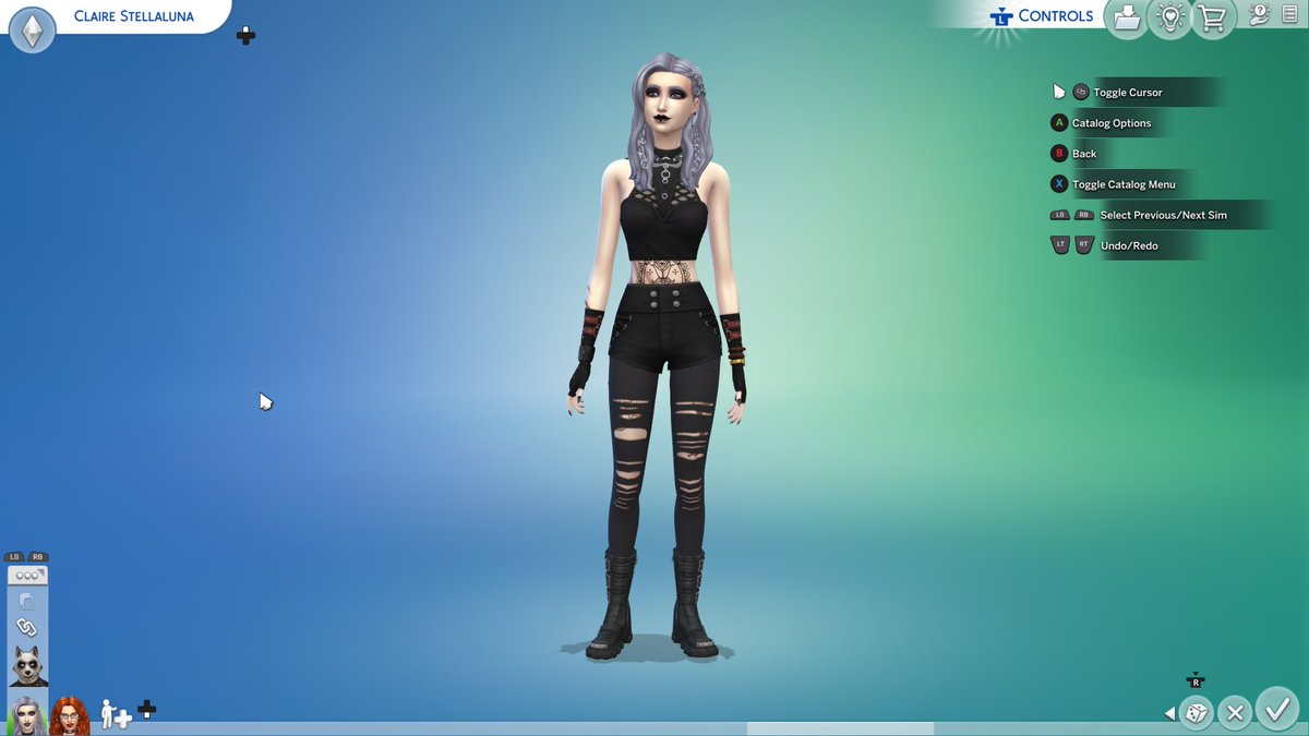 SimplyCinclair's tweet image. I have crafted perfect sims characters, I cannot be convinced otherwise.