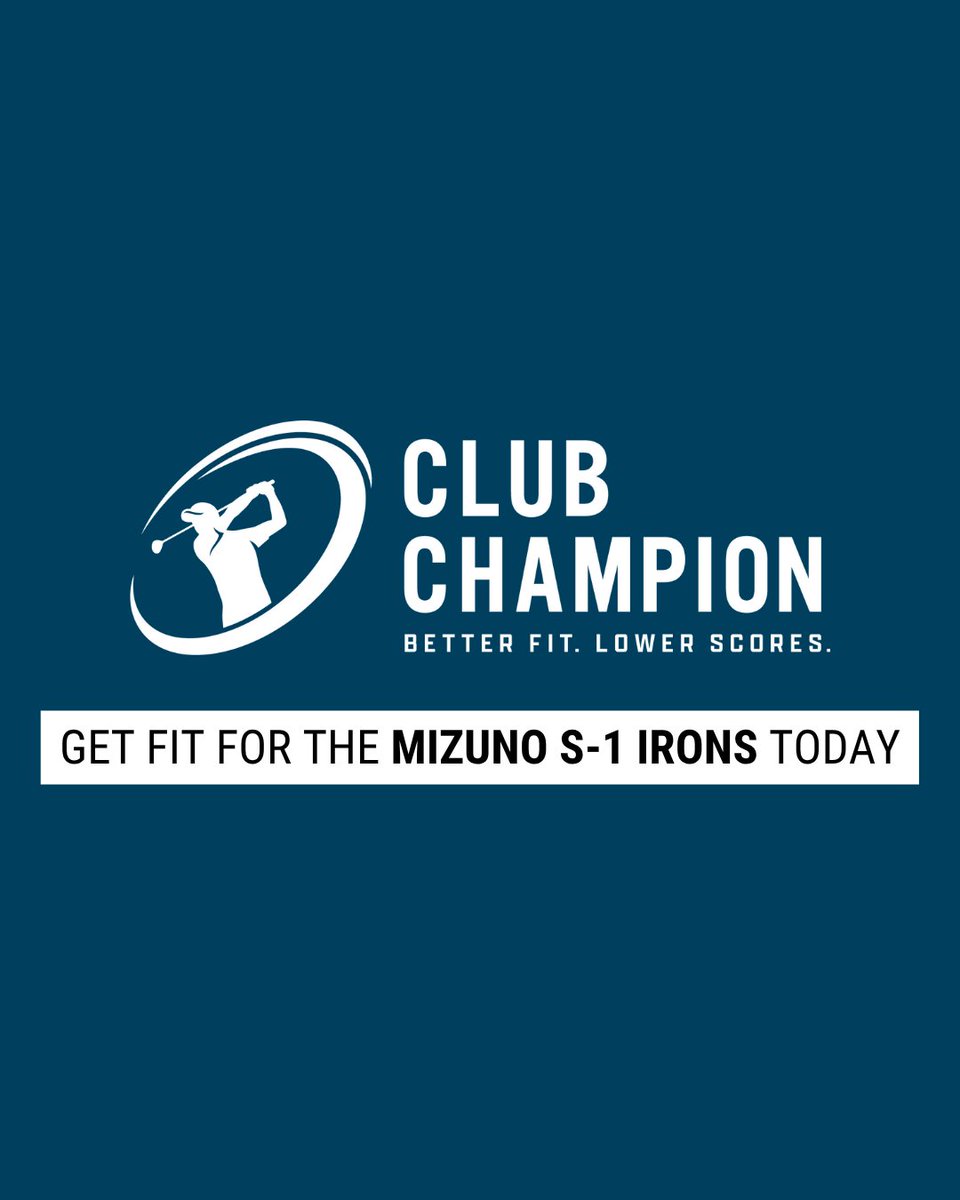 clubchampmedia's tweet image. The new @MizunoGolfNA Pro S-1 irons are forged for the elite ball-striker. A classic blade looks with refined shaping, a thinner top line, and that unmistakable Mizuno feel.
Minimalist. Precise. Unapologetically tour. What do you think of the new S-1s?
Book your fitting here:…