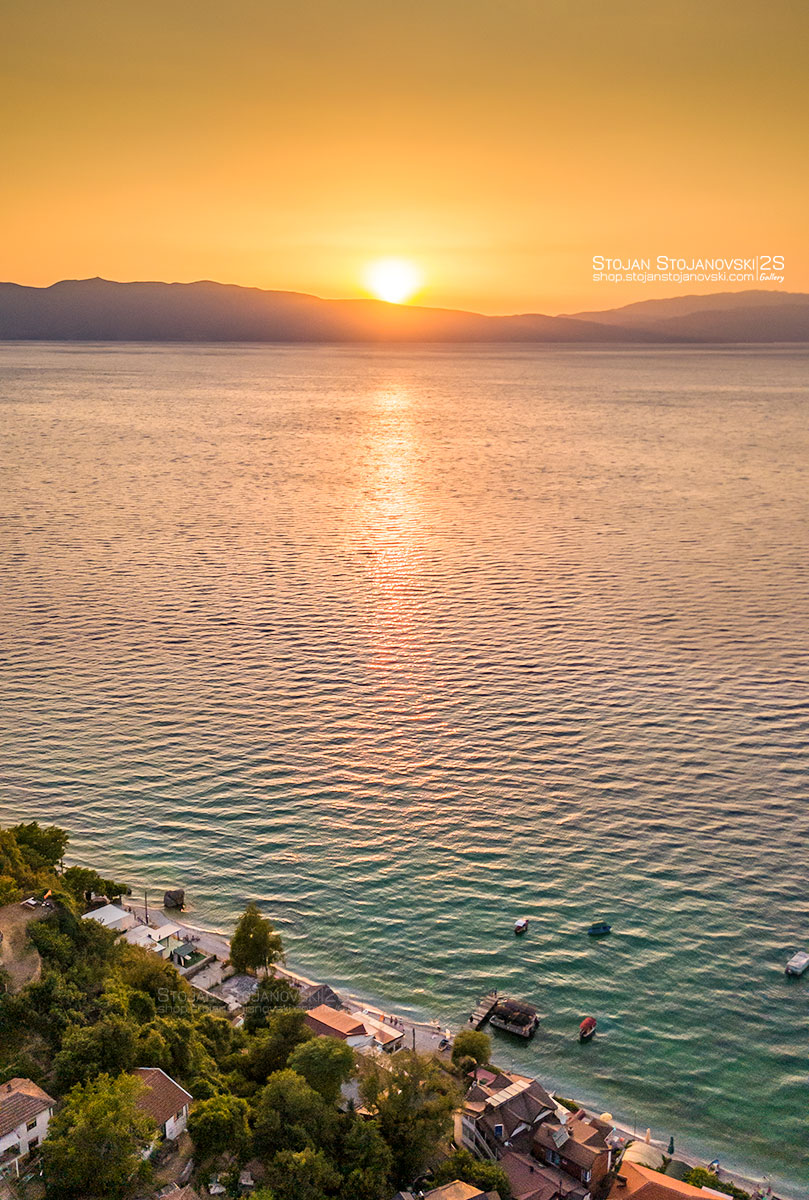 Trpejca Sunset - Lake Ohrid 
#stojanstojanovski #photography