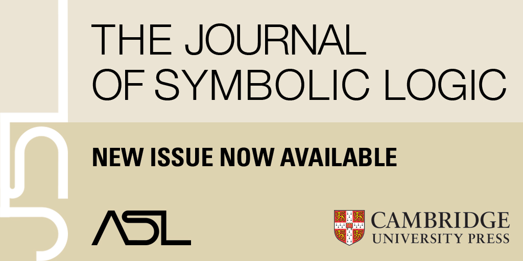 cambUP_maths's tweet image. New Issue of The Journal of Symbolic Logic now available
📚  cup.org/3GAjTw2

#SymbolicLogic