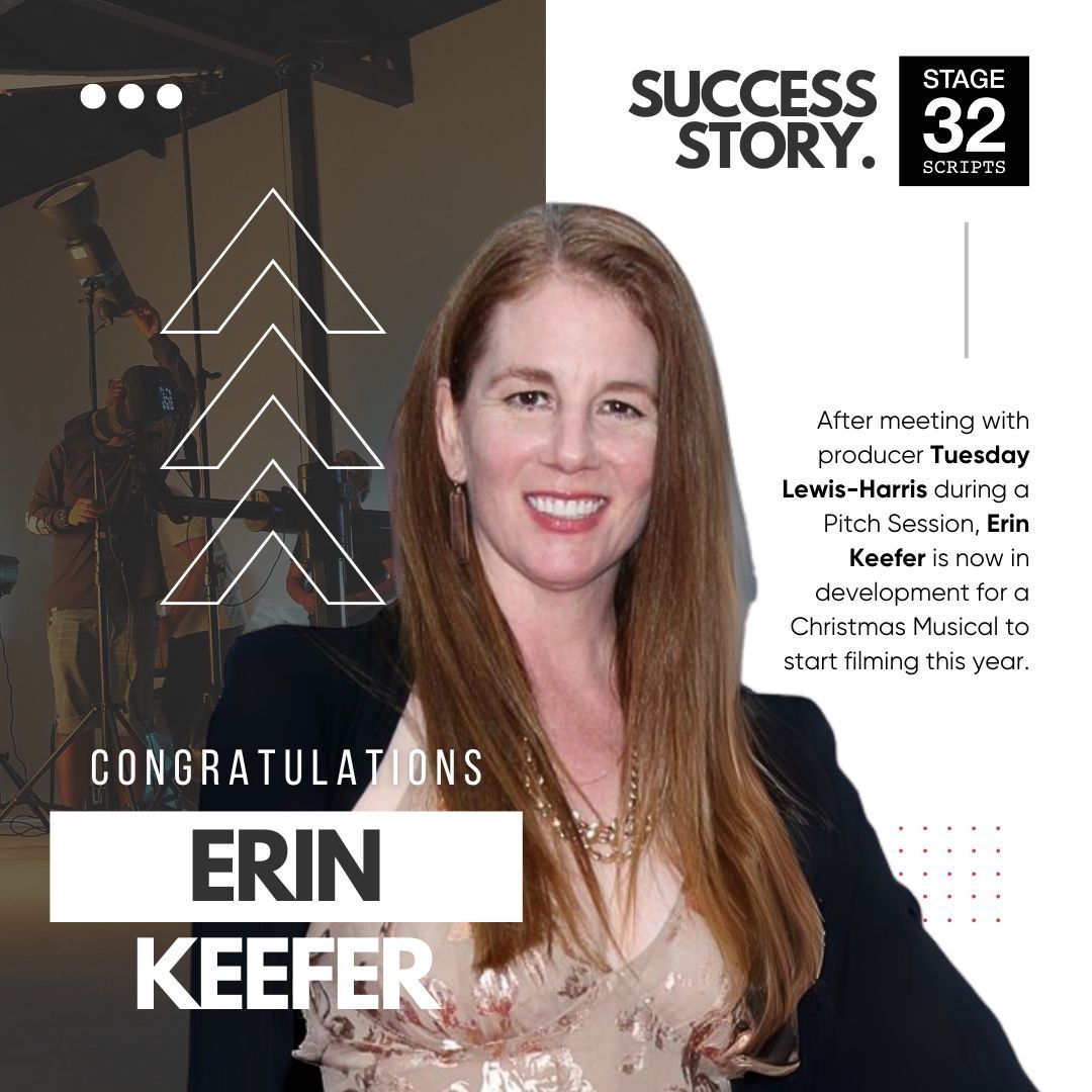 Stage32Scripts's tweet photo. Success Story π Erin Elizabeth Keefer
After booking a pitch session with Tuesday Lewis-Harris, Erin Elizabeth Keefer is now in development of a Christmas musical to start filming this year!
#stage32 #successstories #IAmStage32 #NetworkingForCreatives #CreativeCommunity https://t.co/KlZTmSWpdY