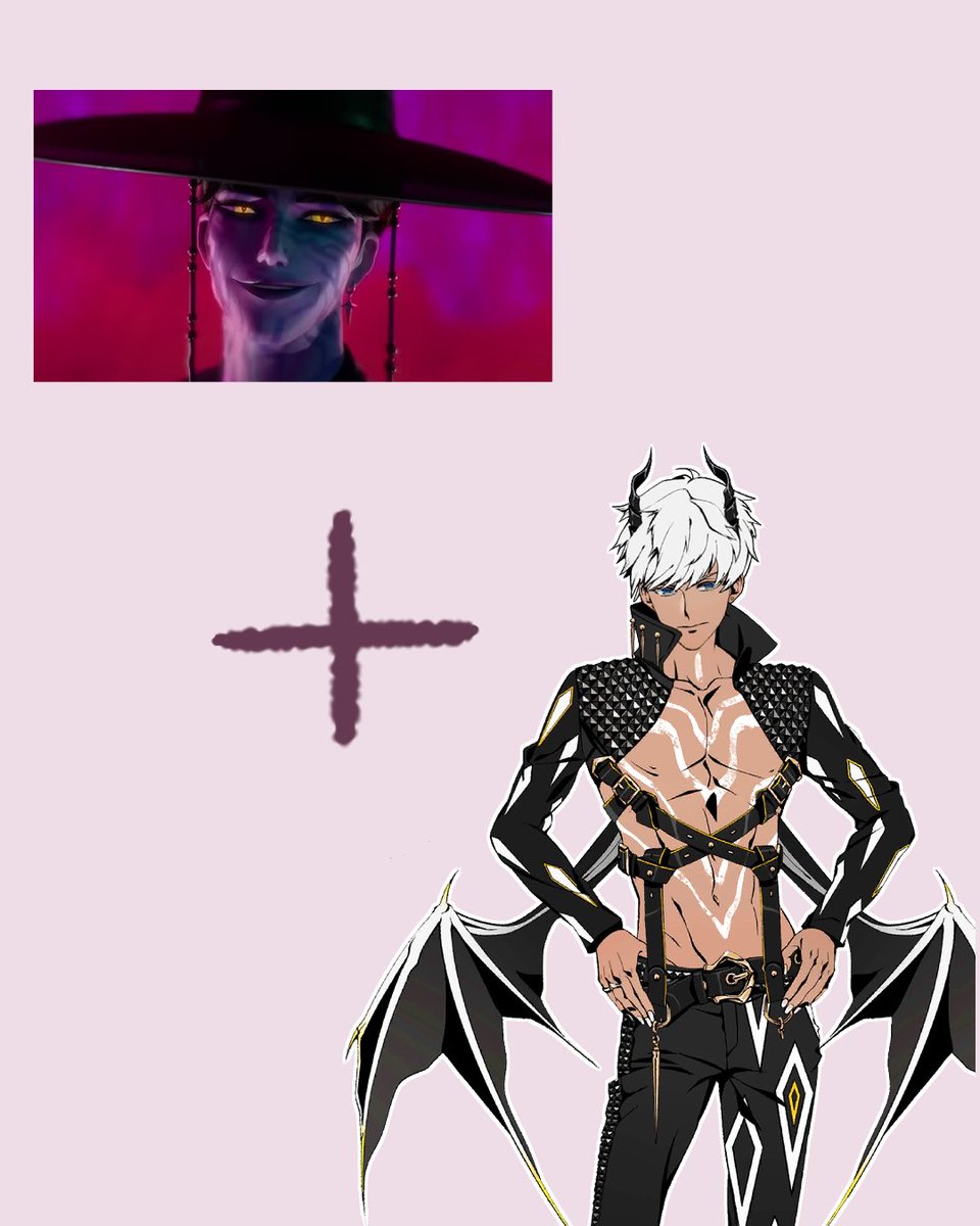 znyoomy's tweet photo. FINE SHII I had to draw 

#obeyme #obeymemammon #kpopdemonhunter #youridol https://t.co/7bZ05fjeyh