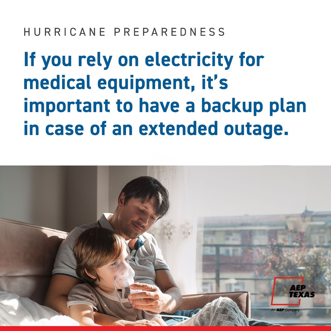 AEPTexas's tweet image. Remember - it&apos;s hurricane season until November 30. Prepare now before the threat of a storm. #WeAreAEPTexas #HurricaneSafety