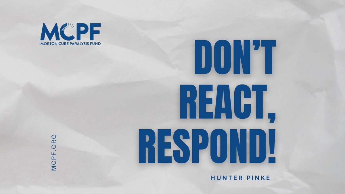 #Reacting is easy. Responding takes thought. Pause, breathe, and choose your next step with intention. #MindfulLiving #PauseAndRespond #MCPF