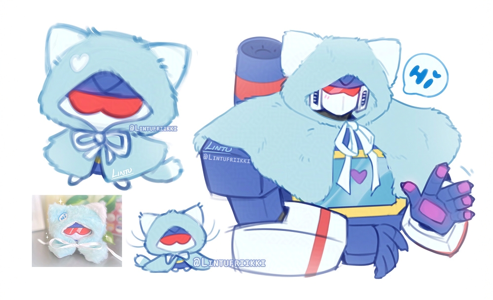 the urge to draw kittywave got me 😭💙
#transformers #soundwave #maccadam
