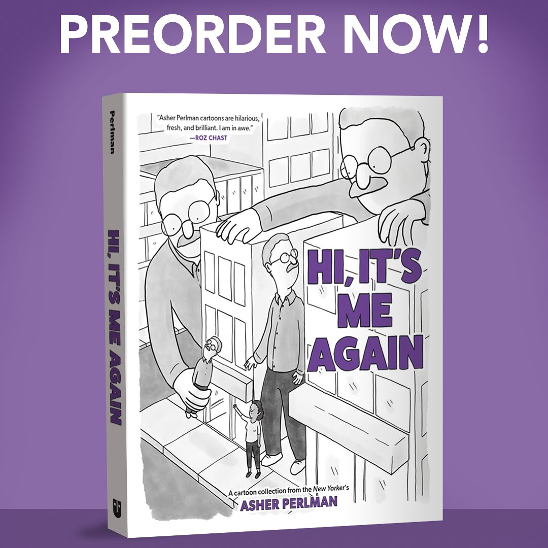 BellHouseNY's tweet image. ✍️JUST ANNOUNCED!✍️ @asherperlman: Hi, It’s Me Again: Book Launch and Comedy Show on Friday, September 5th!
@NewYorker cartoonist Asher Perlman launches his new book & hosts a comedy show with/ his friends AT THE SAME TIME!
Tickets on sale now: tinyurl.com/4ydjp95a