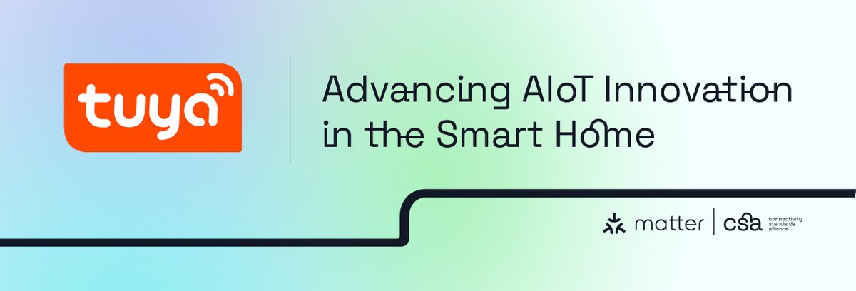 csaiot's tweet image. The Alliance shares a Member success story! Since joining in 2018, Promoter Member @tuyasmart has integrated #Zigbee 3.0, embraced #Matter, and now supports #Aliro — the Alliance’s upcoming access control solution.
Read the story: hubs.la/Q03vHvdz0
#csaiot