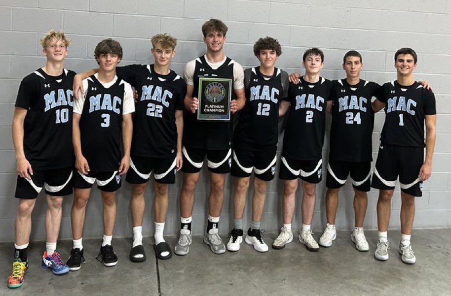 Ballin' Under One Roof Champs 🏆and the overall number one seed in the <a href="/Elite40boys/">Elite 40 League (Boys)</a> Circuit!! Not done yet!!! <a href="/macboyshoops/">Mac Boys Basketball Aau</a> #MacProud