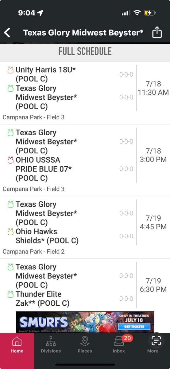 Come watch me play this weekend in the Great Lakes Showcase. So excited to be back with <a href="/TexasGloryMW07/">Texas Glory Midwest - 07 Beyster/Filipiak</a> !! <a href="/PlimptonChelsea/">Chelsea Plimpton</a>