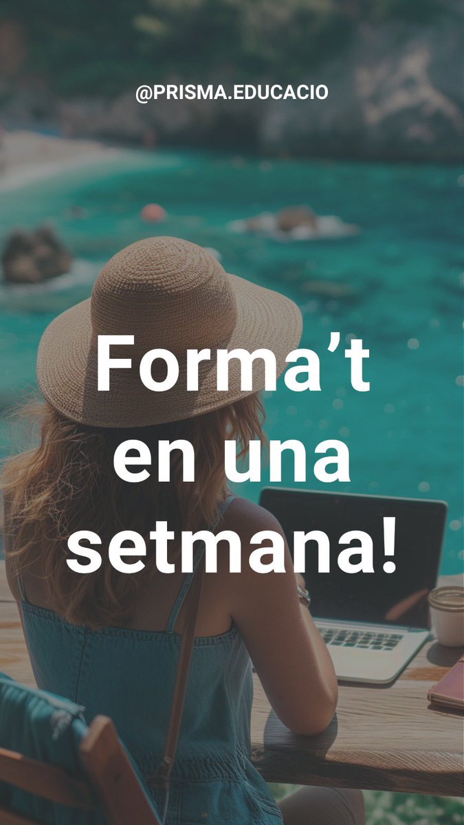PrisMaFormacio's tweet photo. 🚀 Aquest juliol, formació intensiva per a docents!

👉 https://t.co/bXoflZc3Qi (enllaç a la bio)

#FormacióDocent #CursosPrisMa #SituacionsdAprenentatge #EdicióIntensiva #DocentsEnAcció #EducacióInnovadora #AprenentatgeSignificatiu https://t.co/UWGafqi3AO