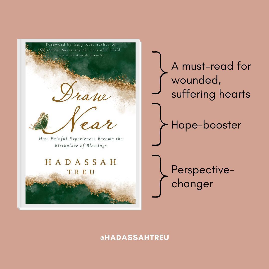 Are you looking for an inspirational and life-transforming read this summer? Check out my book DRAW NEAR: How Painful Experiences Become the Birthplace of Blessings. 
buff.ly/WdnLRJC 
#summerreads #spiritualgrowth #healing #hope