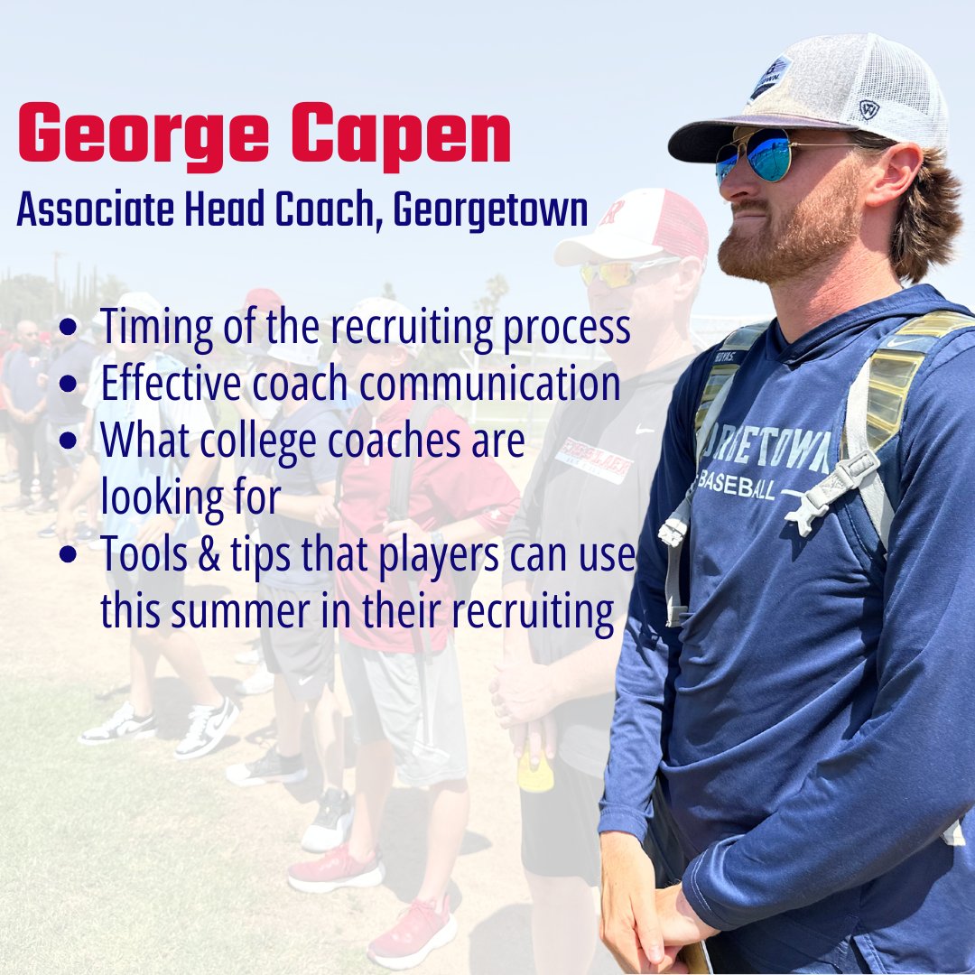Headfirst Showcase (@headfirsthroll) on Twitter photo Reminder: Coaches Corner LIVE! Join Coach George Capen (<a href="/GtownBaseball/">Georgetown Baseball</a> Associate Head Coach) for a LIVE Coaches' Corner!
Join us on Tuesday, July 22 @ 7pm ET - register here: hubs.ly/Q03xmFGG0 Reminder: Coaches Corner LIVE! Join Coach George Capen (<a href="/GtownBaseball/">Georgetown Baseball</a> Associate Head Coach) for a LIVE Coaches' Corner!
Join us on Tuesday, July 22 @ 7pm ET - register here: hubs.ly/Q03xmFGG0