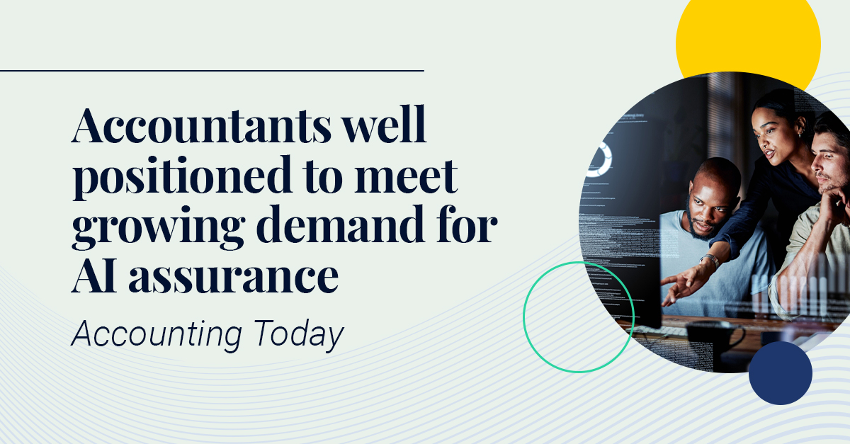 TheCAQ's tweet photo. As AI adoption accelerates, investors want reliable information. That's where the #AuditEffect comes in.
@AccountingToday explores how CPAs can lead with structure, standards, and accountability: https://t.co/fr5U38q8Gd https://t.co/jt0gRtn35e