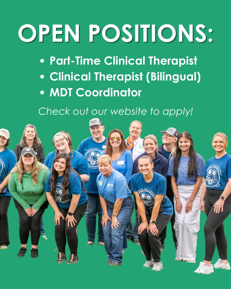 afc_tarrant's tweet image. Want to make a difference in the lives of Tarrant County’s most vulnerable? Come join our team! 🌟 We are currently hiring for these roles: Part-Time Clinical Therapist, Clinical Therapist (Bilingual), and Multidisciplinary Team (MDT) Coordinator.
