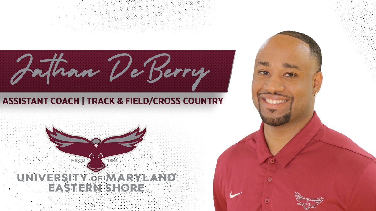 UMESHawkTFXC's tweet image. ⏱️🥇UMES STAFF MEMBER JATHAN DEBERRY TO SERVE AS ASSISTANT COACH FOR @UMESHawkTFXC 🥇⏱️
Read more about Coach DeBerry on umeshawksports.com/news/2025/7/15…
#HawkPride | #SoarAboveandBeyond | #HBCUMade