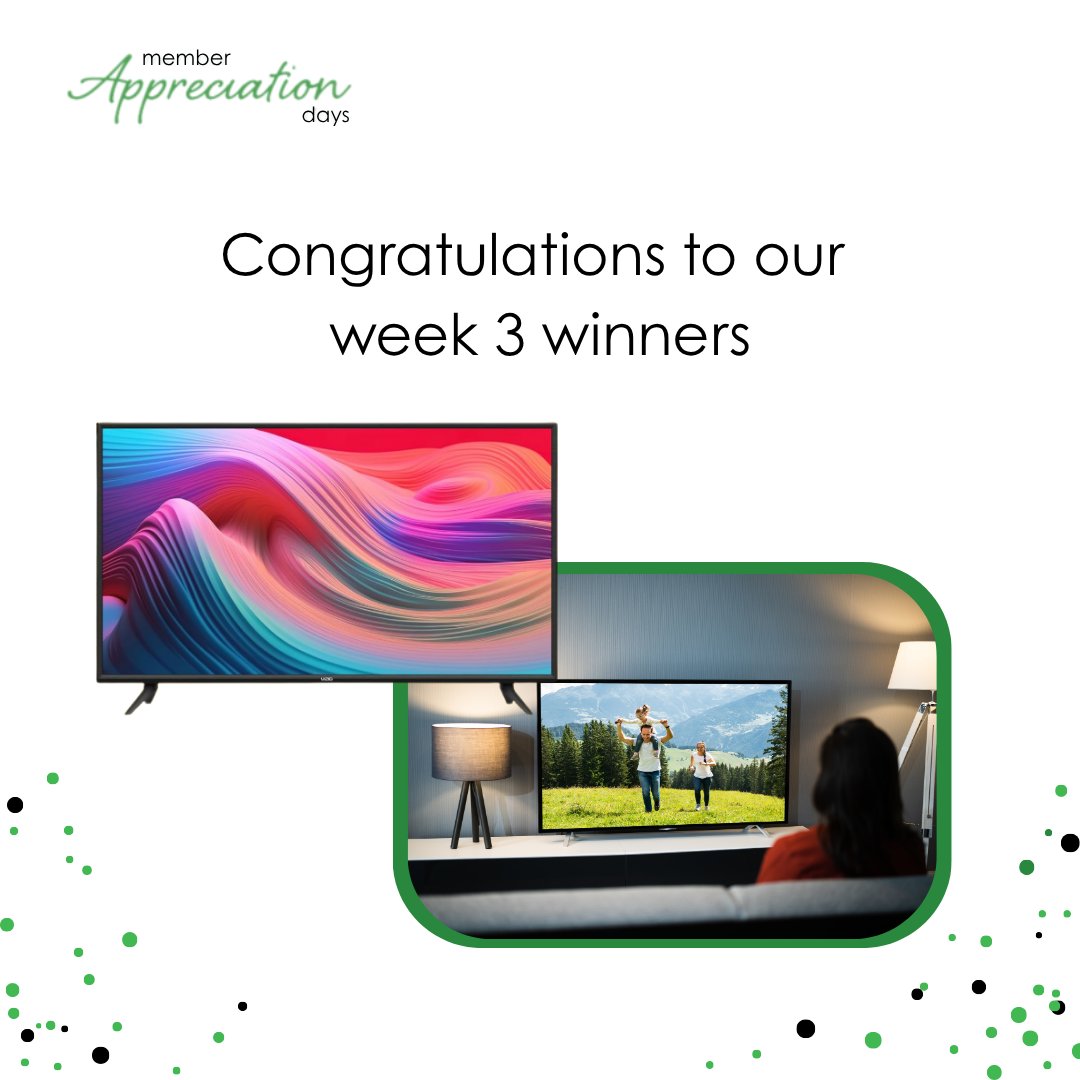 Congratulations to our AdelFi Member Appreciation Days winners!

Thank you for being an AdelFi member! 

There’s still time to enter for our weekly drawing at: ow.ly/V7fi50Wq1aR
