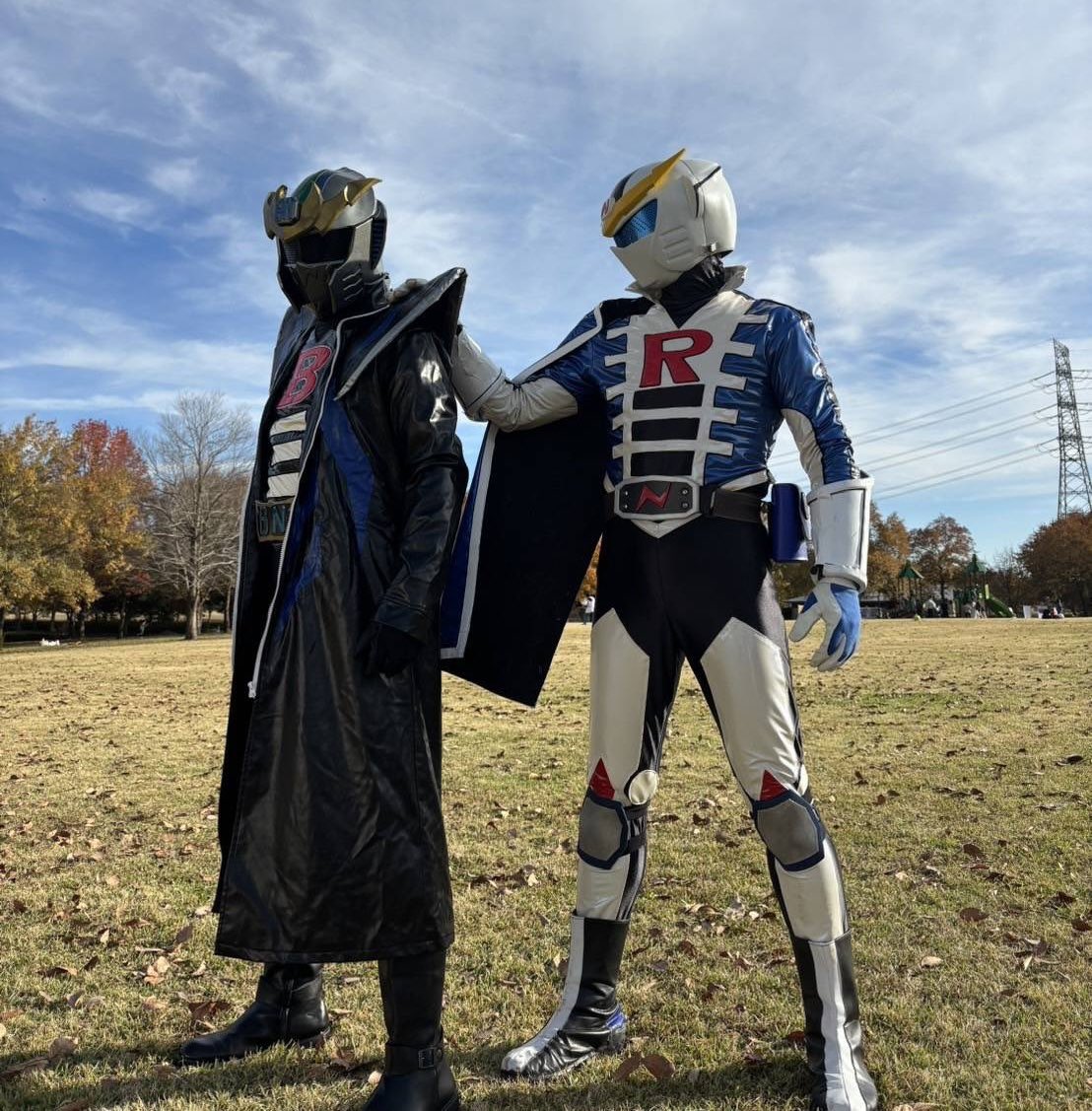 nasurise's tweet image. おはようございますー☀️
ナスライガーとブラック様ー☀️