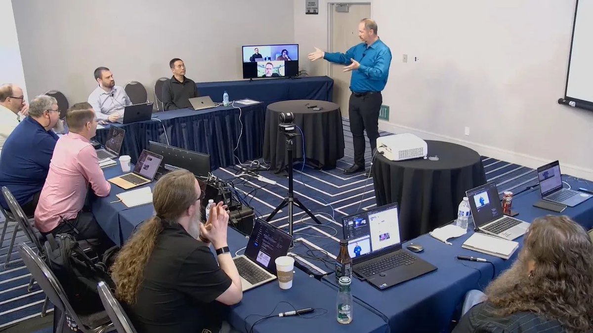 Tech Field Day || AIIFD2 - 4/22 thru 4/25 (@techfieldday) on Twitter photo Networking Field Day Delegate Roundtable: Networking Needs to Evolve
➡️ 📺 youtube.com/watch?v=T0B4OZ…
<a href="/TechFieldDay/">Tech Field Day - Share Cleveland 2025 - 8/19/2025</a> <a href="/NetworkingNerd/">Tom Hollingsworth</a> <a href="/ChrisGrundemann/">🌵 ᑕᕼᖇIᔕ GᖇᑌᑎᗪEᗰᗩᑎᑎ</a> @IPswitch
@MrTugs @NorthlandBoy <a href="/WireRoy/">Roy Chua</a> @BridgeIsRoot <a href="/SnehalPatel1410/">Snehal Patel</a> #NFD38 #Networking #AI Networking Field Day Delegate Roundtable: Networking Needs to Evolve
➡️ 📺 youtube.com/watch?v=T0B4OZ…
<a href="/TechFieldDay/">Tech Field Day - Share Cleveland 2025 - 8/19/2025</a> <a href="/NetworkingNerd/">Tom Hollingsworth</a> <a href="/ChrisGrundemann/">🌵 ᑕᕼᖇIᔕ GᖇᑌᑎᗪEᗰᗩᑎᑎ</a> @IPswitch
@MrTugs @NorthlandBoy <a href="/WireRoy/">Roy Chua</a> @BridgeIsRoot <a href="/SnehalPatel1410/">Snehal Patel</a> #NFD38 #Networking #AI