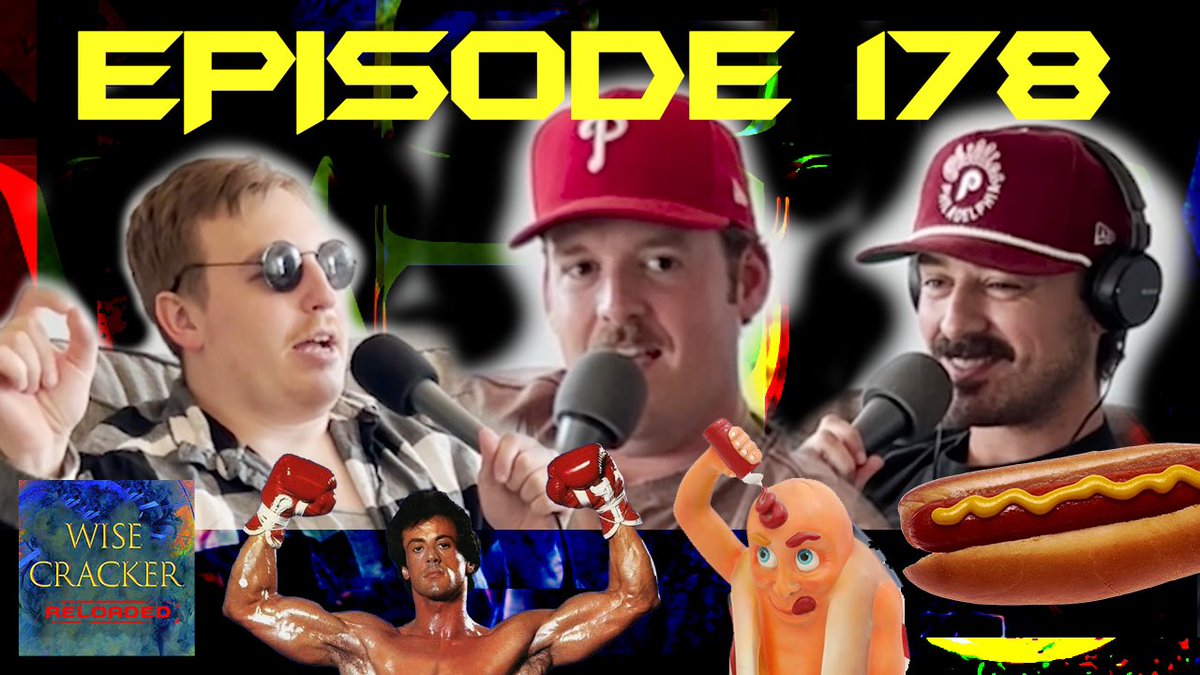 WisecrackerPod's tweet photo. 🚨NEW OUT NOW🚨
Episode 178 

Hot Dogs, Friend Rankings, Rocky Balboa, Drake, Body Building Forums, Stereotypes

Links ⬇️⬇️⬇️
https://t.co/ILwFHzqiYs https://t.co/CA71joyED2