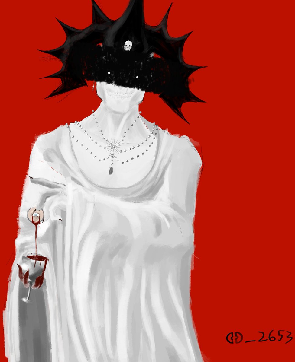 Thing i drew for Sleepdeprivedmoth (for #artfight2025)