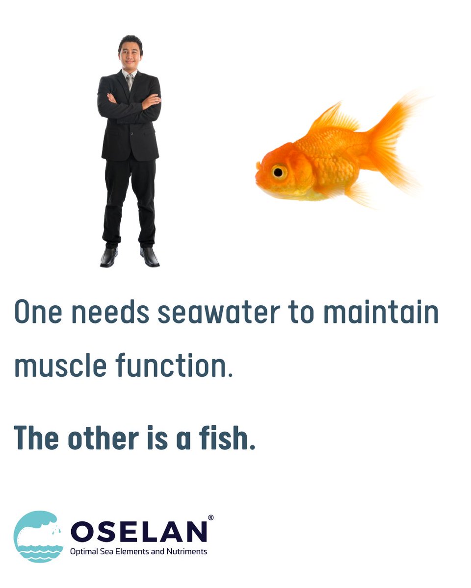 ScienceBasedIng's tweet image. Seawater’s natural benefits aren’t just for marine life—they’re for you too. Oselan® uses seawater concentrate to support muscle function and help energy metabolism. Recover faster, perform better, and give your muscles the natural support they deserve. Don’t wait—try Oselan®