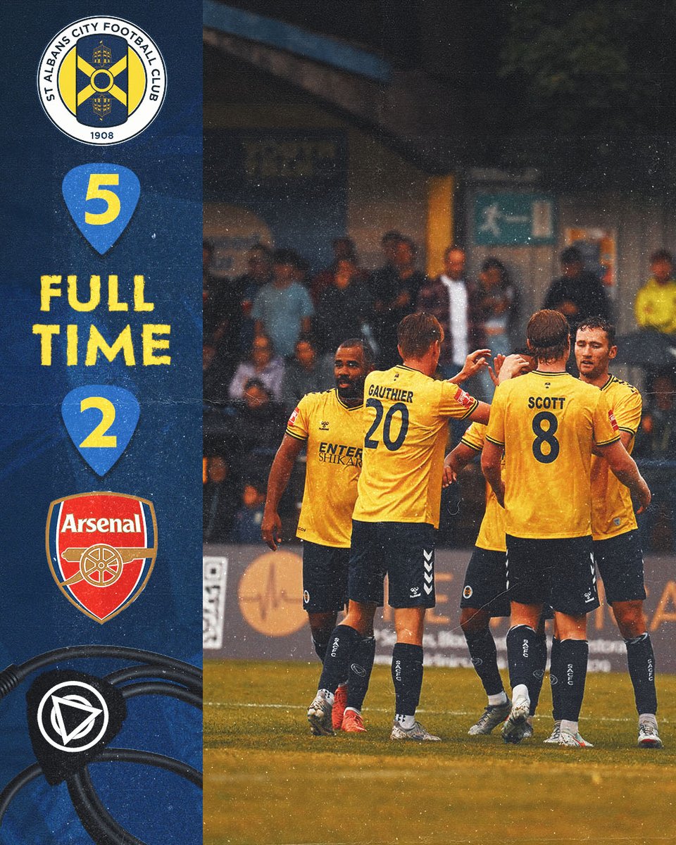 St Albans City FC tweet media