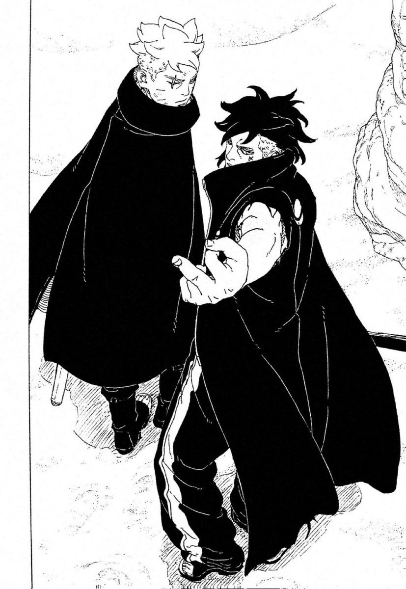 FlyHiTron's tweet image. Boruto fans will literally just be existing and niggas like this will try starting sum, then play the victim card...lmaoo