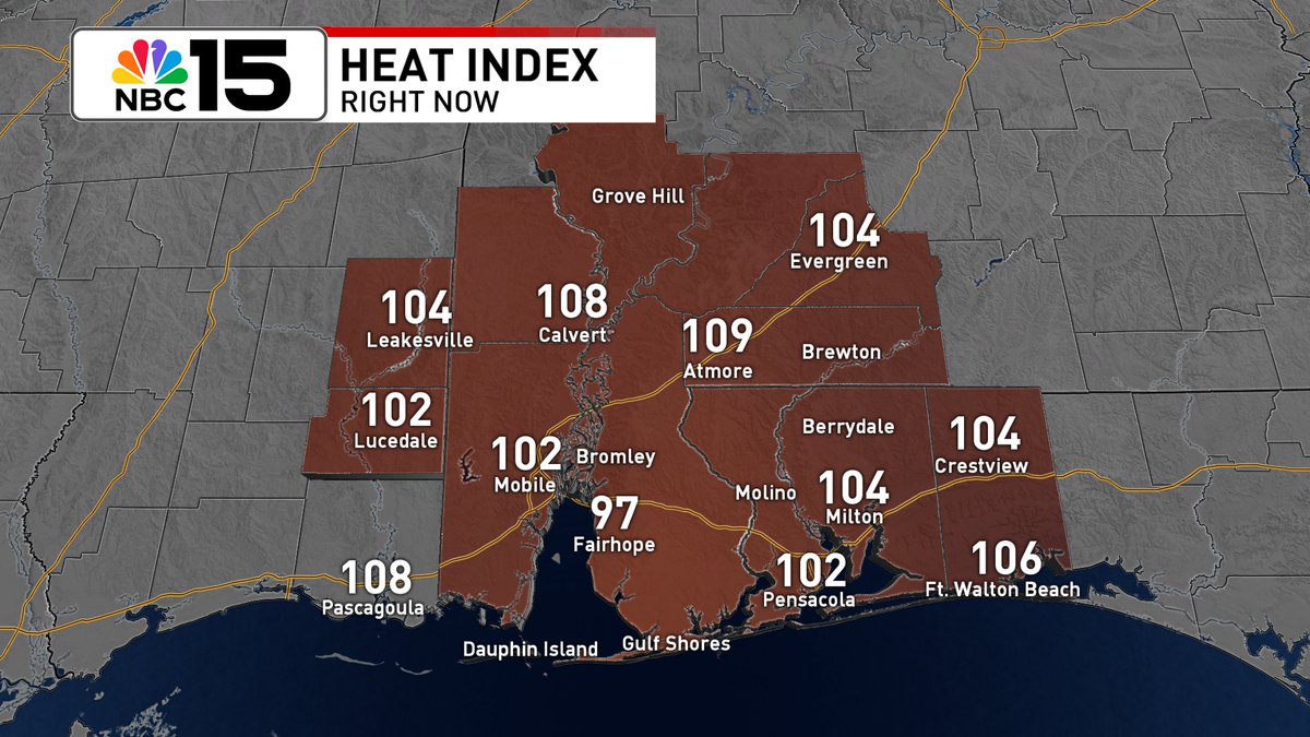 Just a little toasty out there... 🥵

<a href="/mynbc15/">NBC 15 News</a> mynbc15.com/weather