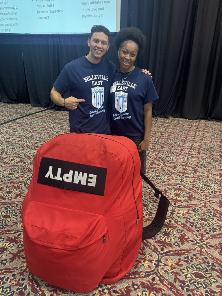Awesome opportunity for 30 Lancer student athletes to attend the “Lead to Serve” Conference today! Heard from multiple speakers &amp; college student athletes &amp; went through a few leadership exercises. Some great tools that will help them &amp; that they can bring back to their teams!