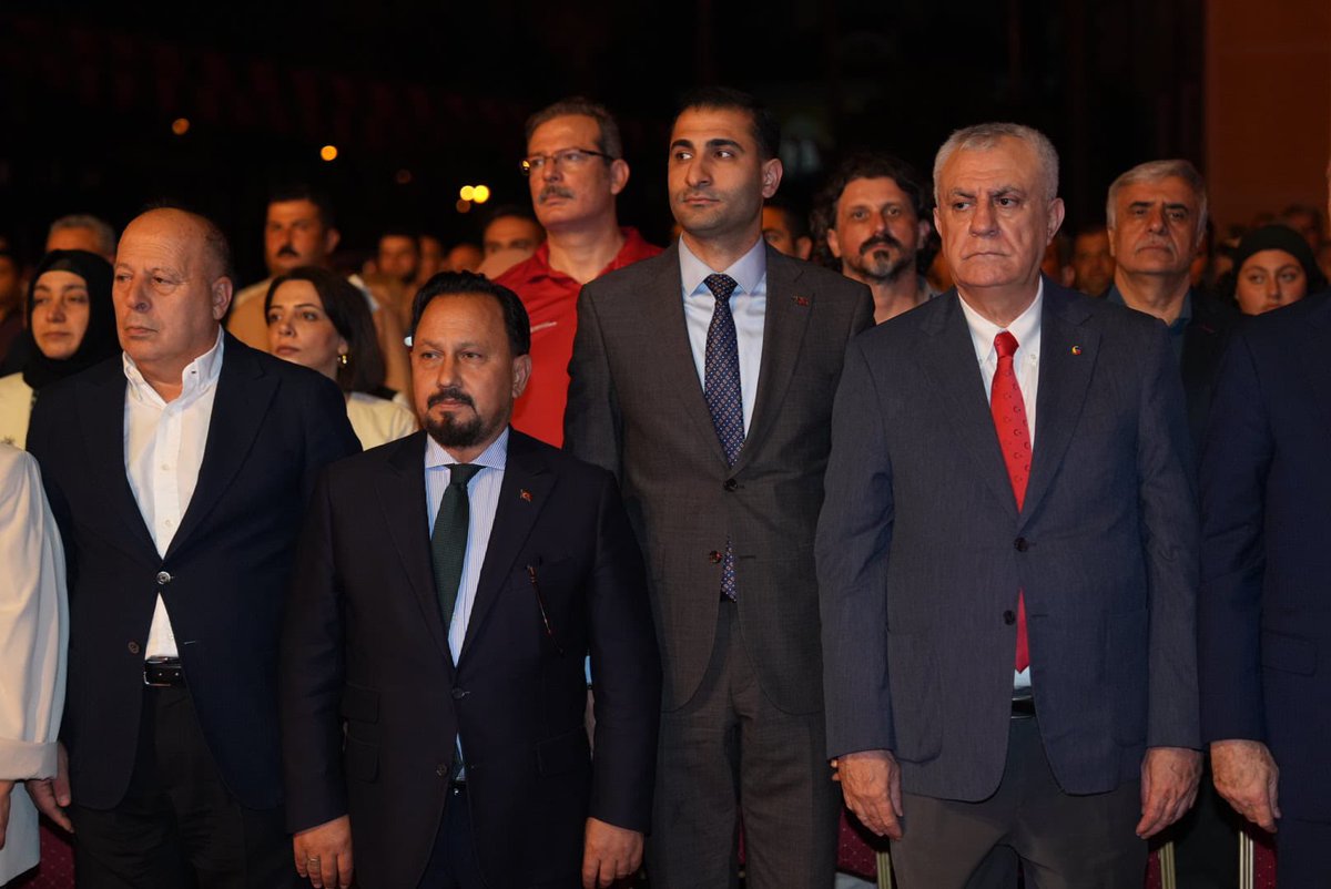 Adana Valiliği tarafından düzenlenen 15 Temmuz Demokrasi ve Milli Birlik Günü Anma Programına, Başkanımız <a href="/emrahkozay01/">Emrah Kozay</a> adına katılım sağladım.

Şehitlerimize Allahtan rahmet, geride kalanlara sabırlar dilerim.