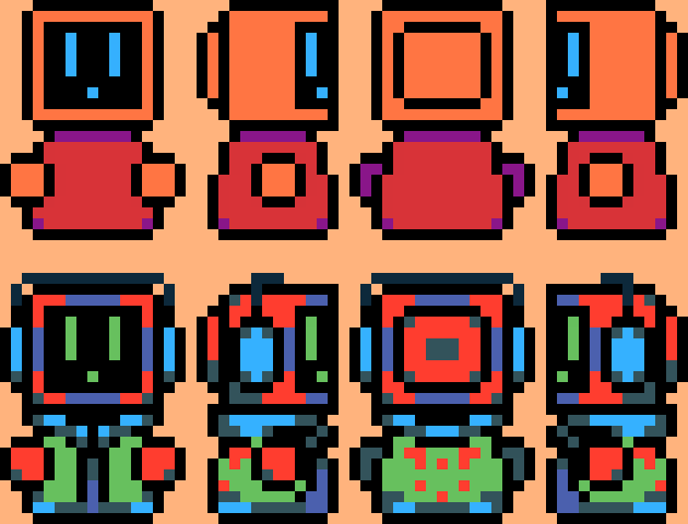 Zombi__64's tweet image. Dark World Zombi redesign #2