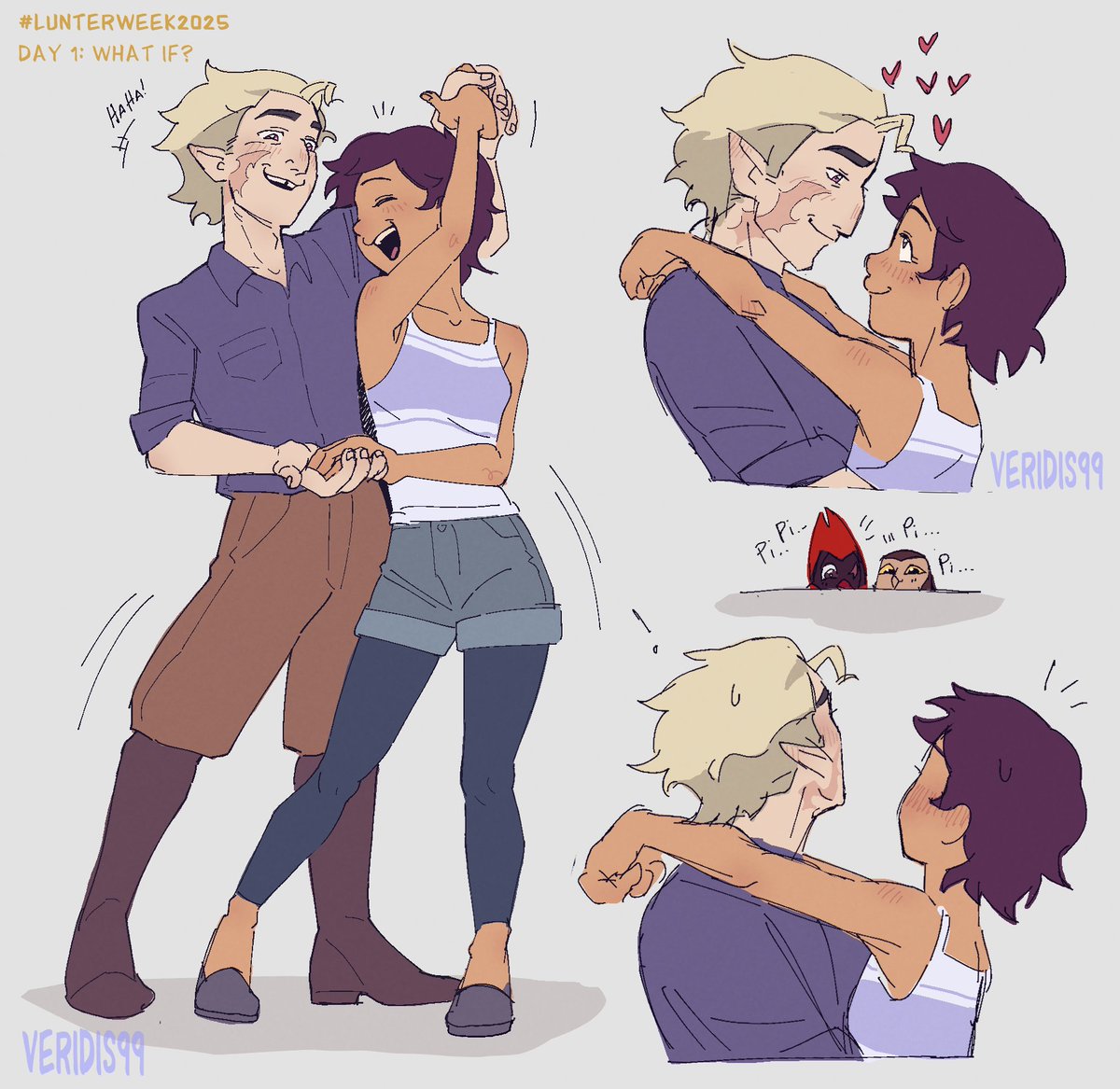 #LunterWeek2025 Day 1: What if... they were endgame? (... and flapjack never dies)