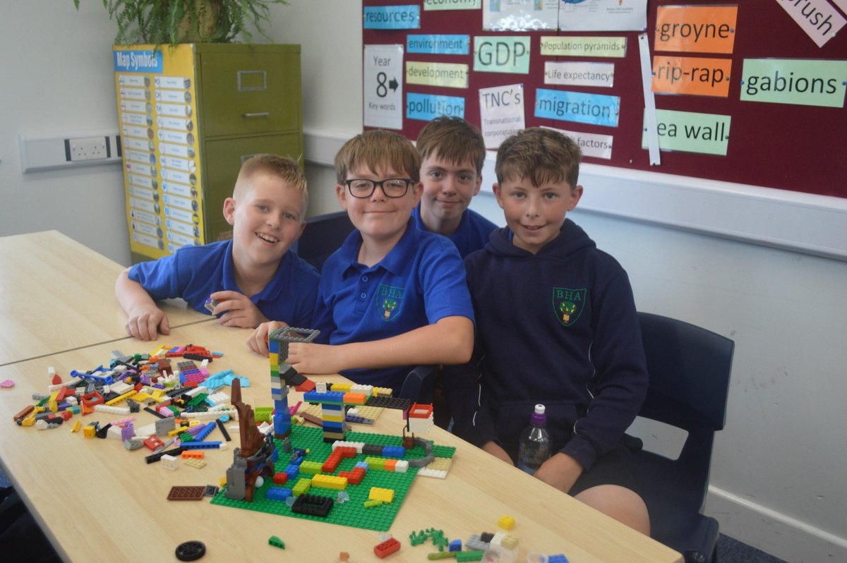Some pictures from the groups who did the Lego marble run challenge today as part of year 6's Activity Day.