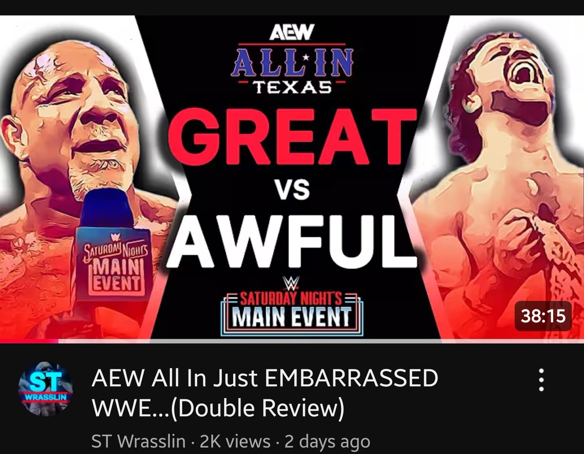 This dude clowned the hell out of the Fed!!! And he is a WWE FAN!!!! #AEW #AEWAllInTexas