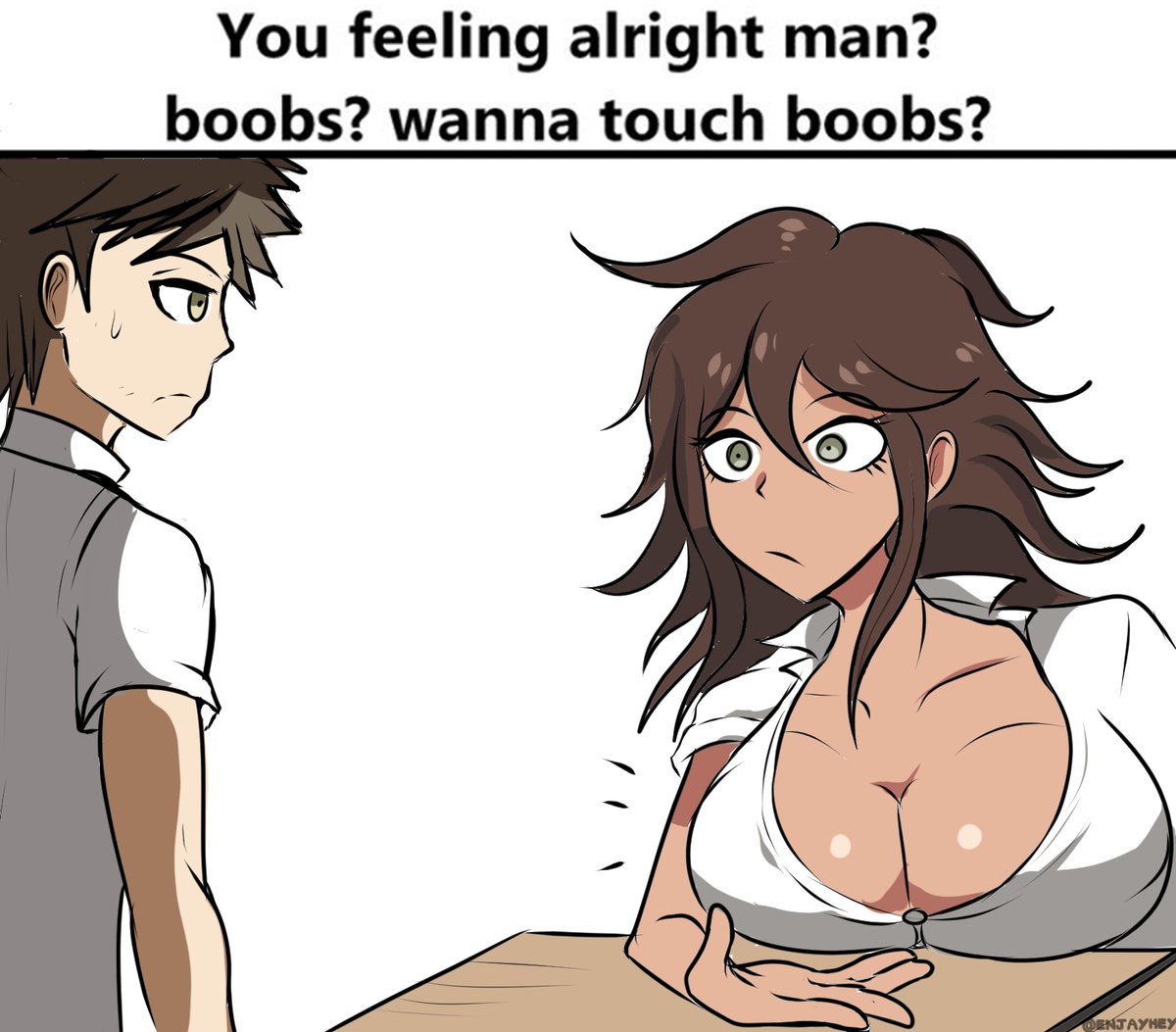 Happy Birthday to everyone's fav gymnast, Akane! I've drawn her soooooo much and there's a good reason for that, because of comms AND because shes fun to! 
#danganronpa #Danganronpansfw