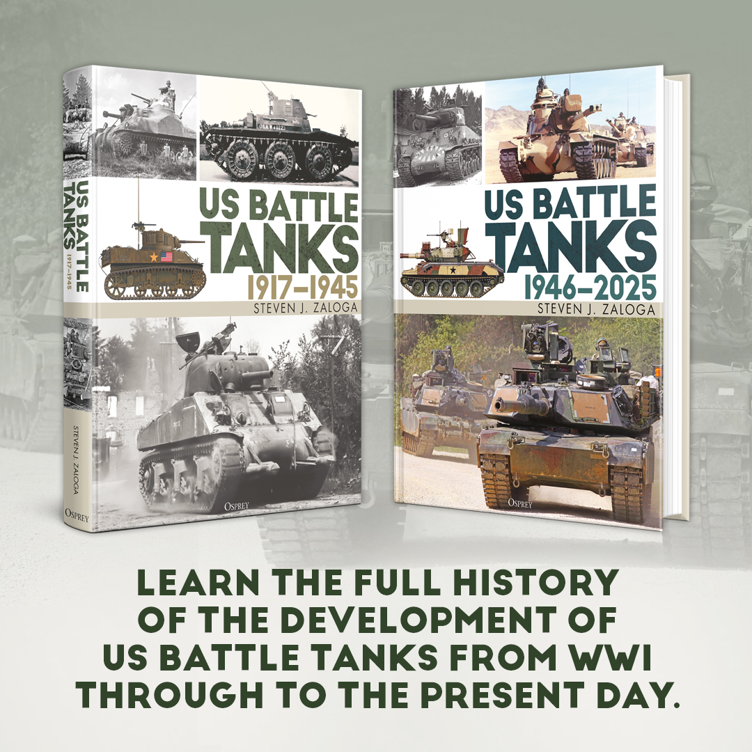 OspreyBooks's tweet image. We're delighted to share that US Battle Tanks, 1946-2025, by Steven J. Zaloga has won the 2024 Army Historical Foundation Distinguished Writing Award in the Reference category!
Congratulations to Steven!
#History #Books #USHistory