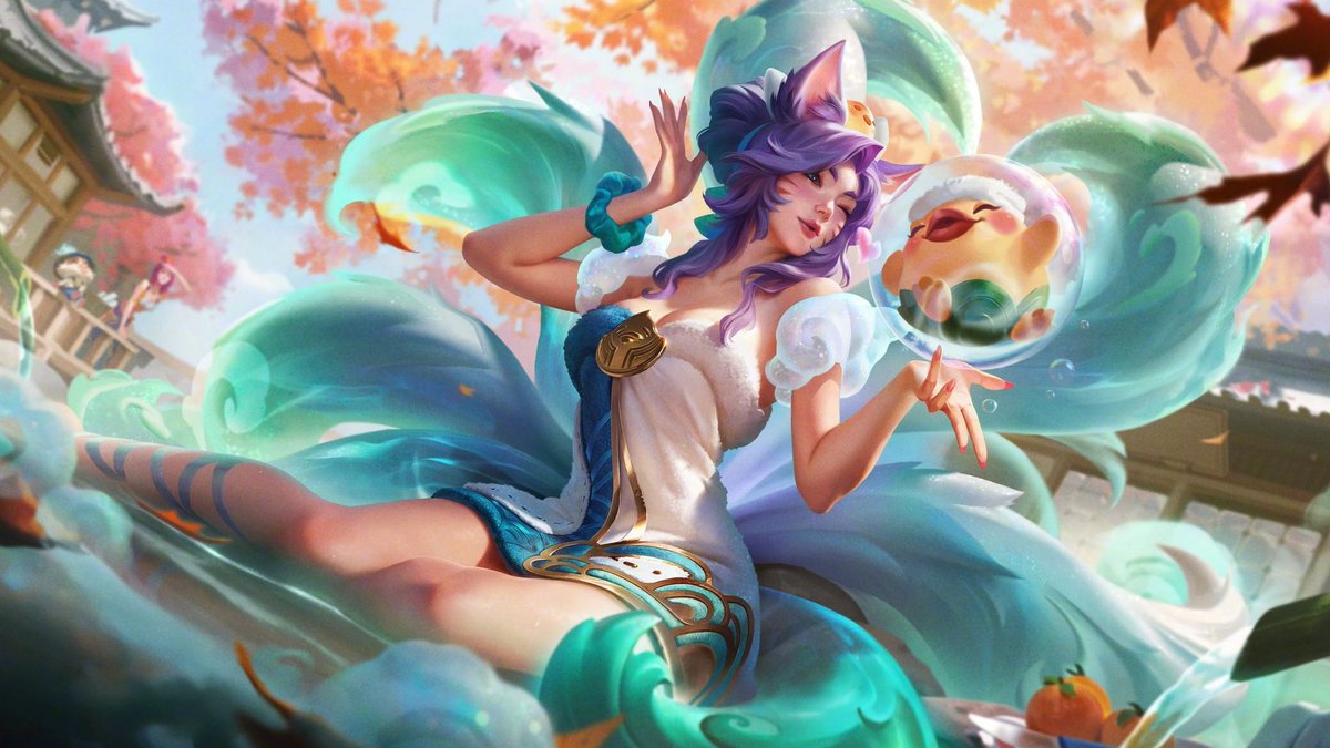 baephine's tweet image. imagine giving ahri an ASUโฆ
โฆjust to give her transcendent skin
โฆthen to give her legendary, too
โฆto finish with mythic variant off
dear riot, stop updating characters if you still milk money from skins that are above epic tier with very few model changes.
