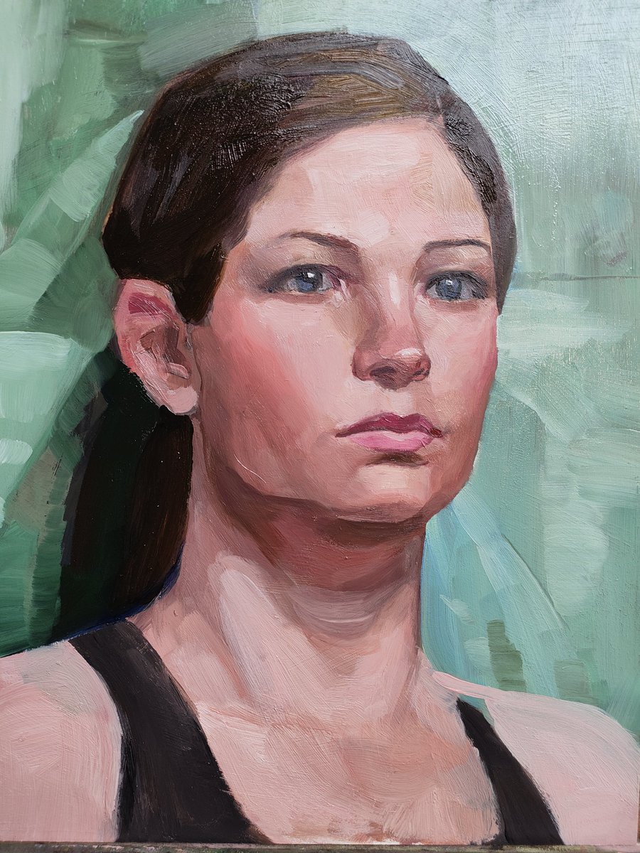 redregenmann's tweet image. Portrait head