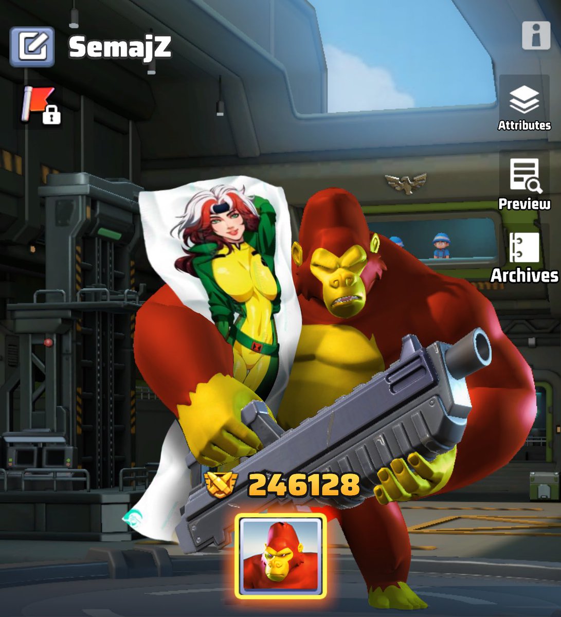 _SemajZ_'s tweet photo. I was told my avatar was in a mobile game and I did believe till I saw the custom menu. Ok maybe I am in the game. #parady #fake #joke https://t.co/d6Jn0er4hm