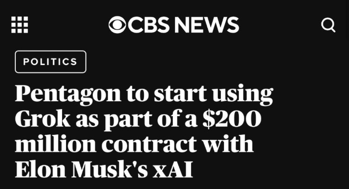 DemMaj4Israel's tweet image. Grok has a major antisemitism problem. Despite this, the Pentagon just contract with xAI to bring Grok to the military.
It’s outrageous. This contract should end before it starts.
