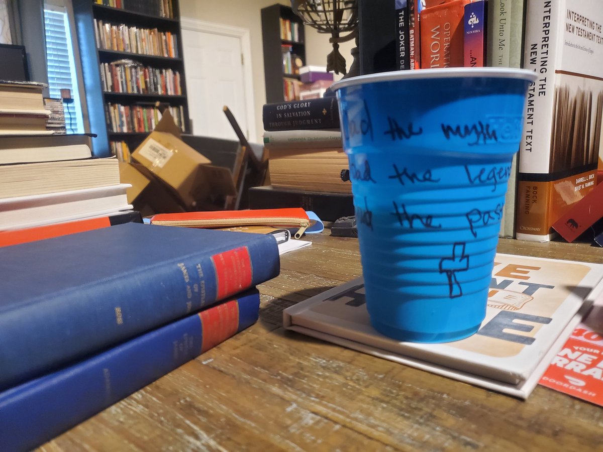 Rob_Castillo77's tweet image. My little girl surprises me with tokens of thoughtfulness while I am working in my office this morning. She brought me some milk, toast and a note on my cup. "Dad the myth, the legend, the pastor." 😆 🤣