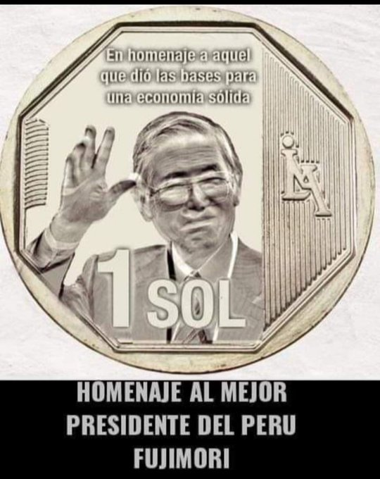 ALBERTO FUJIMORI  HÉROE DEL MILAGRO ECONÓMICO EN EL PERÚ . GRACIAS CHINO.