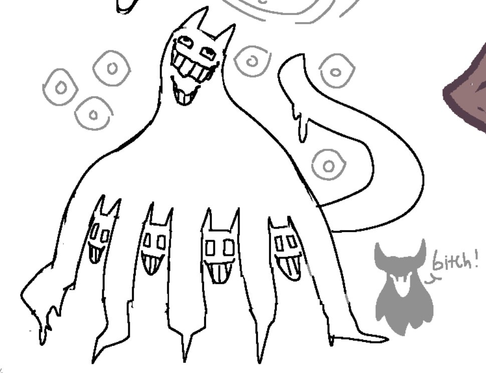 ChunkaGoose's tweet photo. that creature i despise #DELTARUNE https://t.co/lkyT9DEgEJ