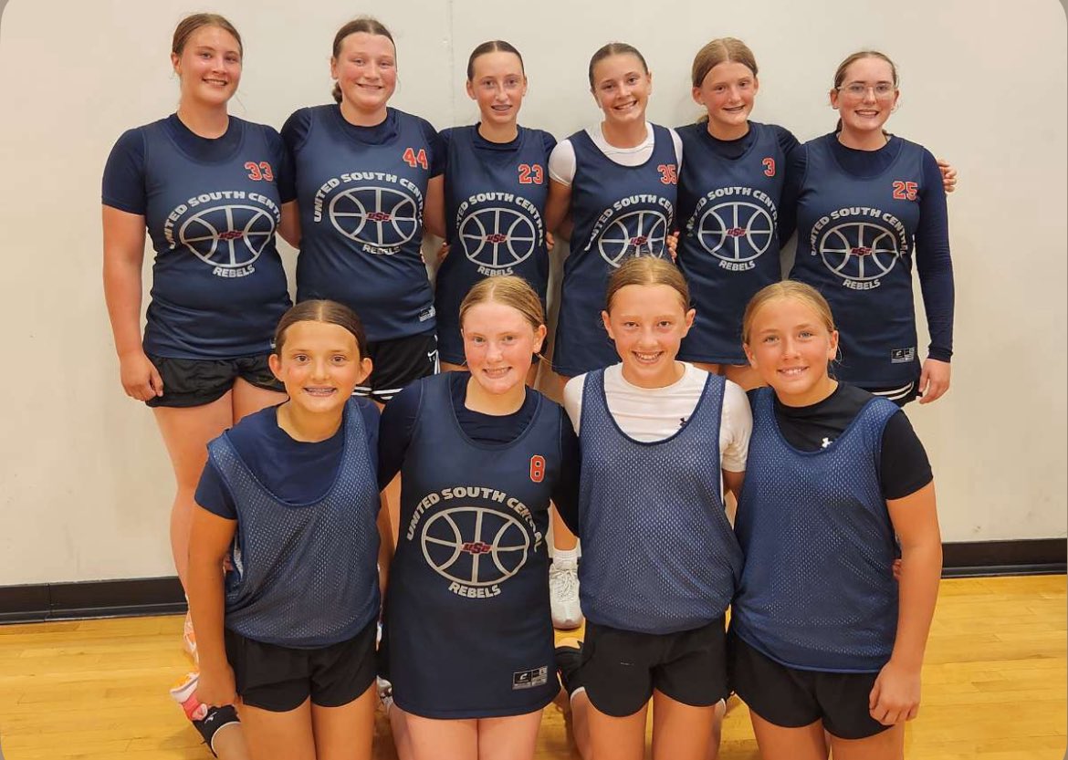 Breakdown JV tournament champs in Kasson this morning! A sprained ankle, strained calf, tender quad, and wins over Stewartville, St Clair, and PEM. Thanks to Ivy for filling in with limited minutes and special thanks to 6th graders Harper, Bex, and Ellory, so we could have enough