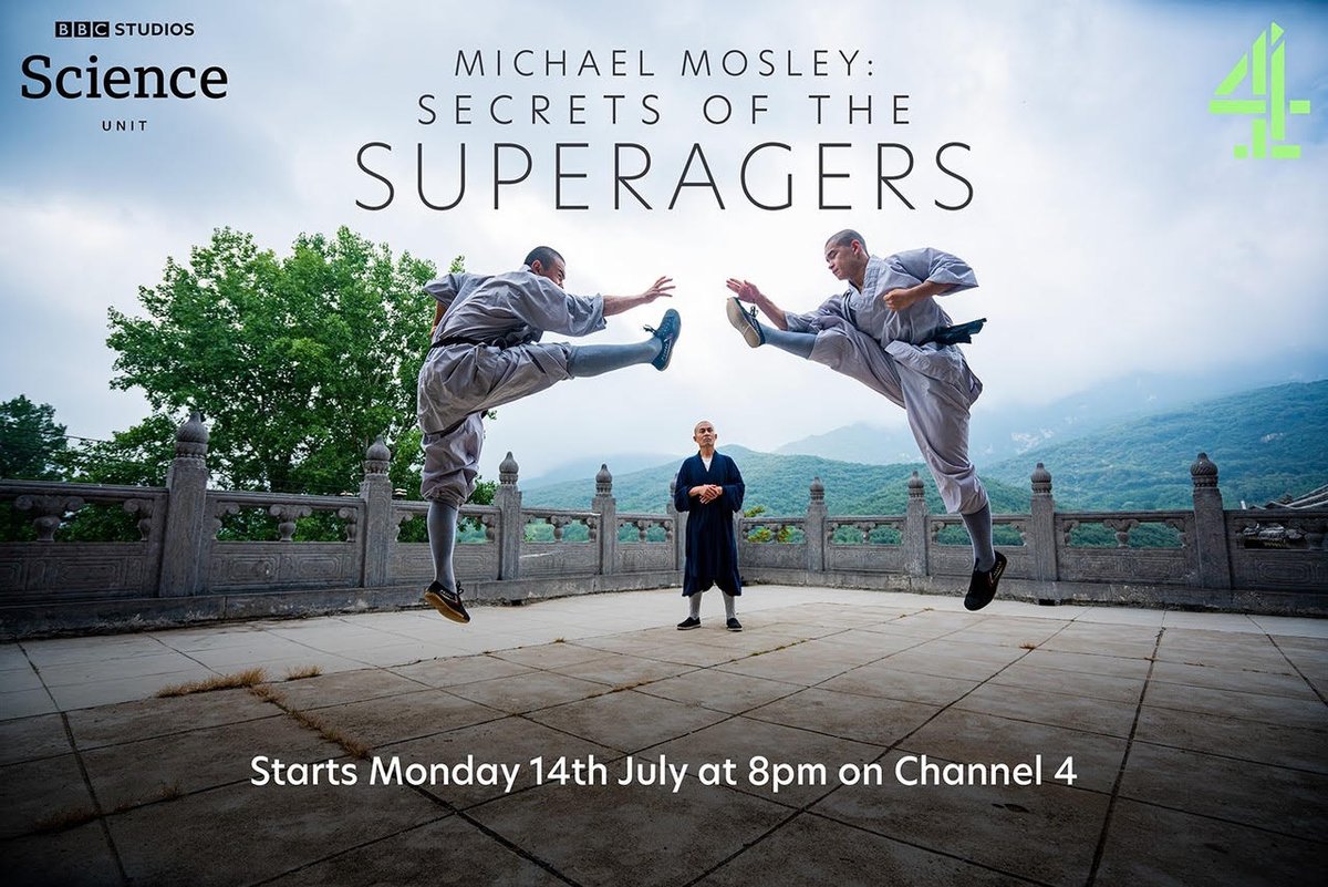 SingWellProject's tweet image. For our followers in the UK: "Secrets of the Superagers" is now airing on @Channel4, and we're thrilled to share that SingWell Scientific Director Dr. Frank Russo is featured in the series!
Mark your calendars: the July 28th episode "Senses" includes Dr. Russo's segment 🗣️🎶🦻