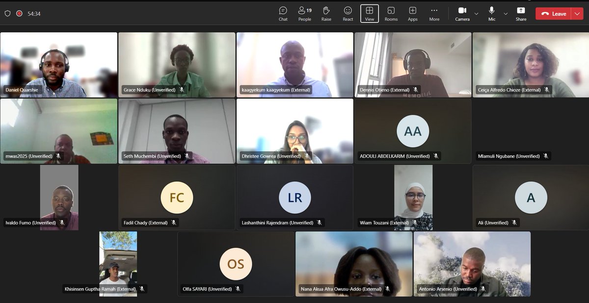 ug_gmes's tweet photo. EOFish 2025 Virtual Training connected participants across 3 continents to use EO & AIS data for tracking fishing, MPAs & transshipment.
Hands-on Python, real-world skills.
Thanks to all who joined & to @OceanTeacher & @UNESCO!
#EO #AISdata #Python #AfSA #MarCNoWA #AUC #EU https://t.co/tUdqTeziIC