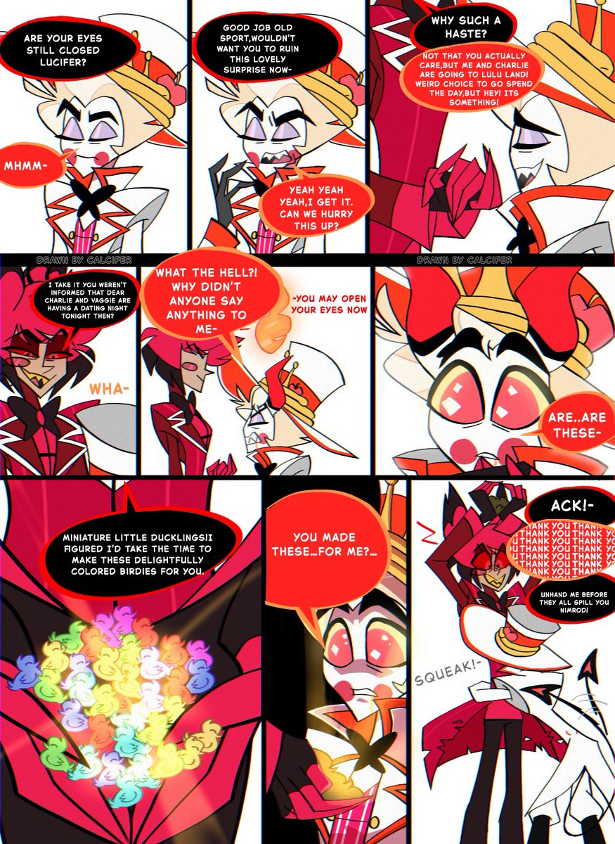 migeulo_o's tweet photo. “Birds of a feather” 

#hazbinhotel #hazvillehotel #alastor #LuciferHazbinHotel #radioapple #appleradio #alastorxlucifer https://t.co/b3WQQYL13Q