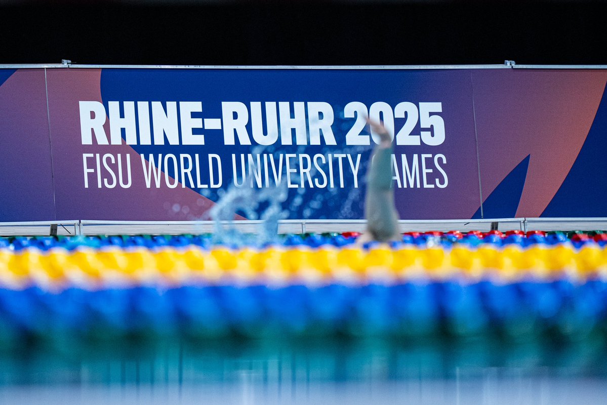 FresnoStateSwim's tweet image. The stage is set 🏟️
Aliz Kalmar and Jenna Pulkkinen will compete in the 2025 FISU World University Games this week!
Stay up to date on the competition 👇
linktr.ee/fresnostatesd