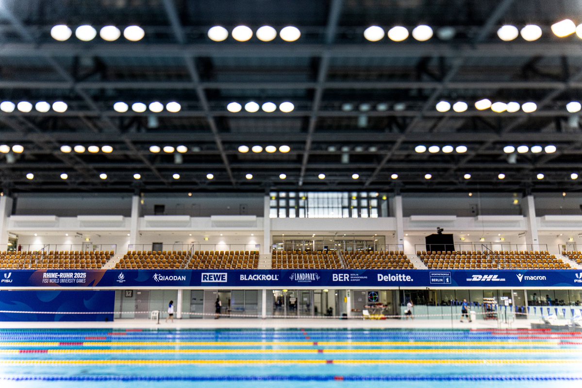 FresnoStateSwim's tweet image. The stage is set 🏟️
Aliz Kalmar and Jenna Pulkkinen will compete in the 2025 FISU World University Games this week!
Stay up to date on the competition 👇
linktr.ee/fresnostatesd